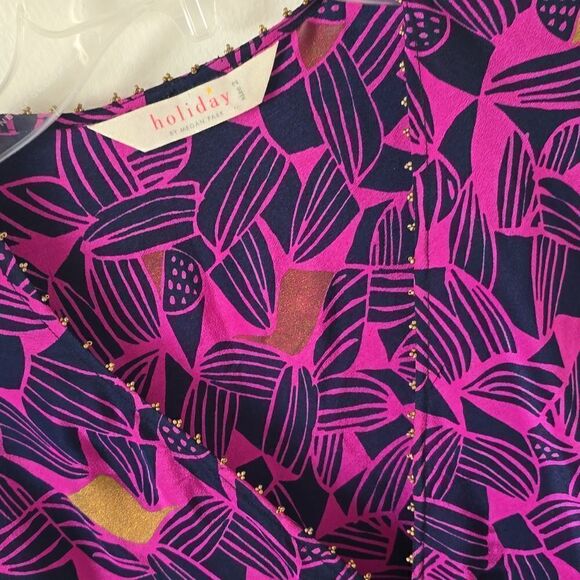 Anthropologie Megan Park  100% Silk Dress coverup Size 8 US - Picture 3 of 7